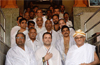 Rahul Gandhi offers prayers at Dharmasthala shrine, meets Dr Veerendra Heggade